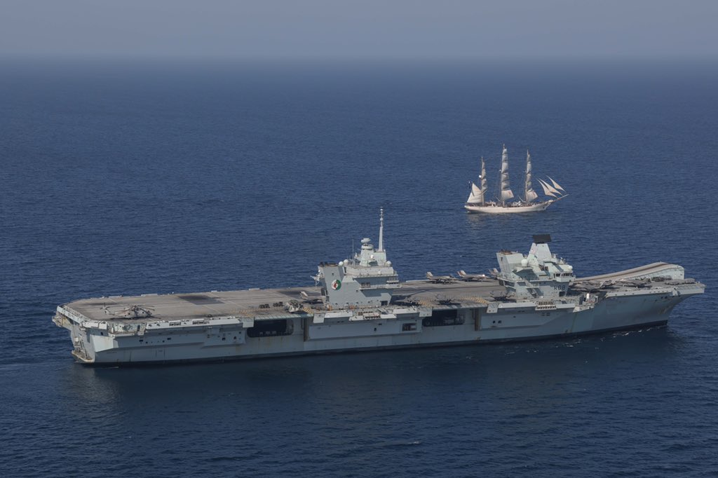 El portaaviones “HMS Queen Elizabeth” visitará en los próximos días Palma